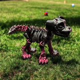Skeleton dog - articulated