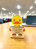 Emotional support animal desk buddy