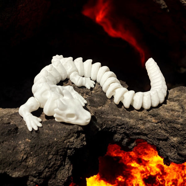Slim Skeleton Dragon - Articulated