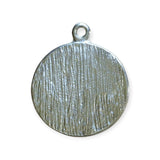 Circle pewter setting frame 1" - pack of 25 or 50