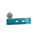 Circle pewter setting frame 1" - pack of 25 or 50