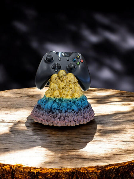 Skull mountain controller holder
