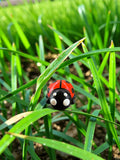 Baby ladybug keychain
