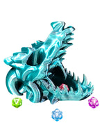 Dragon skull dice tower