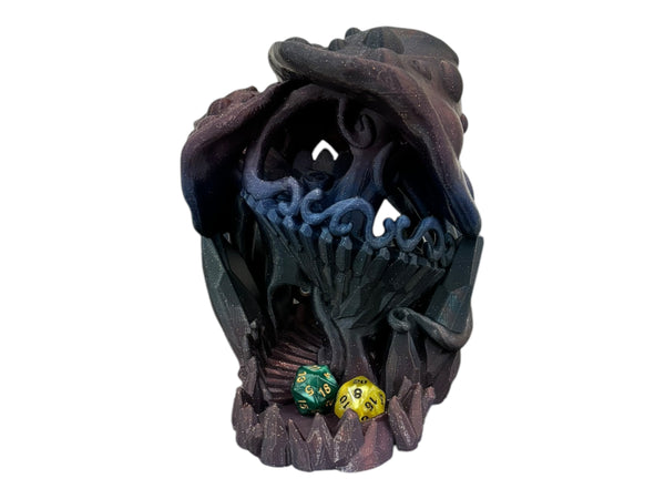 Crystal mushroom dice tower